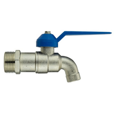 Standard Bsp Male Inlet Zinc With Nickel Plated Finish from B&Q