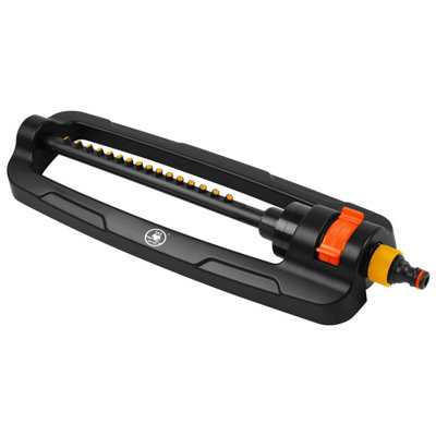 Cost Wise Oscillating Bar Sprinkler  Durable Plastic Adjustable Spray Range Quick Click Hose Connection from B&Q