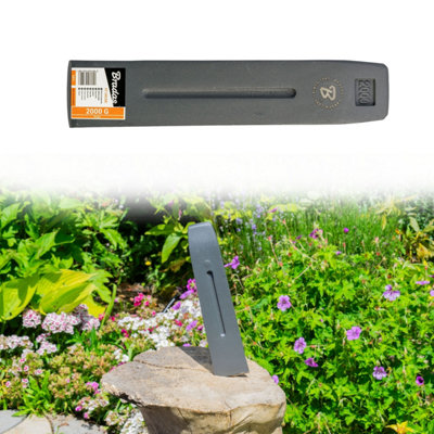2Kg Heavy Duty Forged Steel Log Splitting Wedge With 5Cm Blade Durable Tempered Construction from B&Q