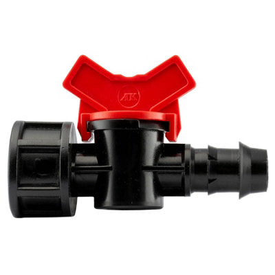 Pack Of 3 16mm Barb To 3 4 Inch Bsp Female Inline Irrigation Ball Valve from B&Q