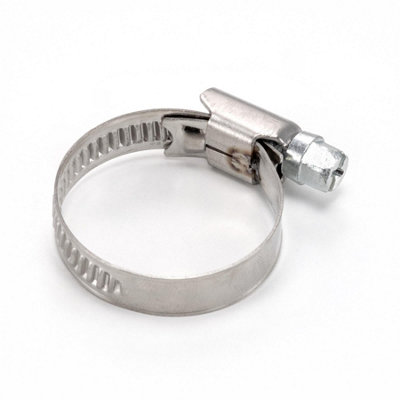  - 1X A2 Stainless Steel Hose Clip 18mm To 32mm 12mm Width