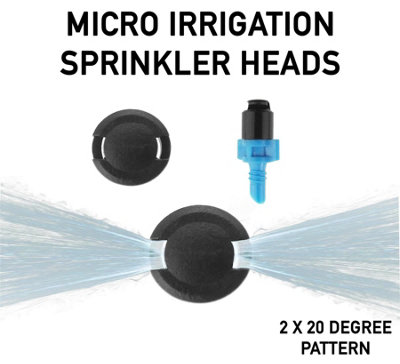  - Antelco Micro Narrow Strip Sprayer 2X20 Degree Blue Jet  X5