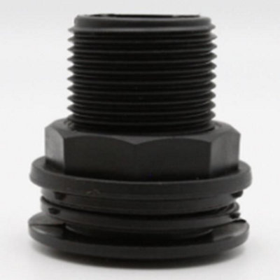 Bulkhead Drain Plug 1 Inch Bsp Male Outlet X20 from B&Q