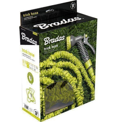 Expanding Garden Trick Hose 15M To 45M Green With Spray Gun And Fittings X20 from B&Q