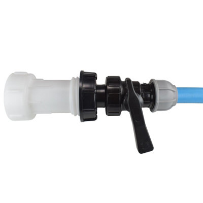  - Ibc Tank S60X6 Extension Kit With Mdpe Valve And Threaded End Cap