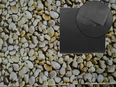 Pvc Small Pebble Pond Liner With Underlay 2 5X10M from B&Q