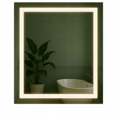  - Led Bathroom Mirror 40X50Cm Backlit Illuminated Frameless Luna