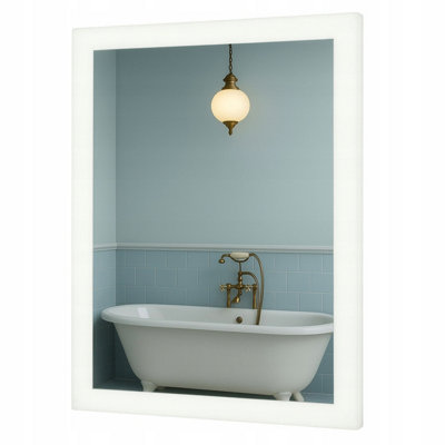  - Led Bathroom Mirror 40X50Cm Backlit Illuminated Frameless Taurus