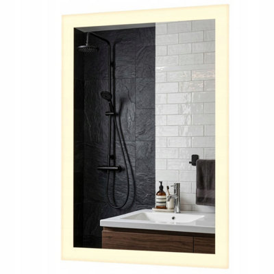  - Led Bathroom Mirror 60X80Cm Backlit Illuminated Frameless Taurus