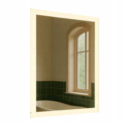  - Led Bathroom Mirror 90X100Cm Backlit Illuminated Frameless Taurus