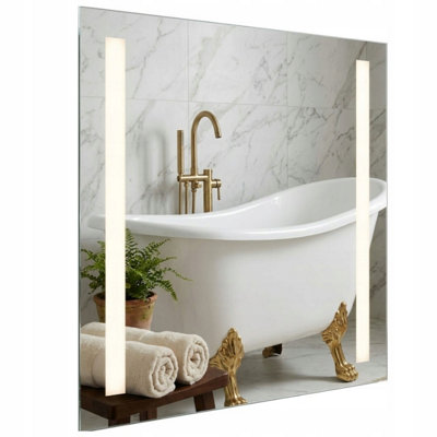  - Led Bathroom Mirror 60X60Cm Backlit Illuminated Frameless Virgo