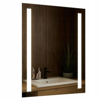  - Led Bathroom Mirror 80X60Cm Backlit Illuminated Frameless Virgo
