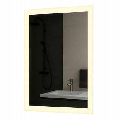  - Taurus Frameless Led Bathroom Mirror 60X80CmBacklit Illuminated