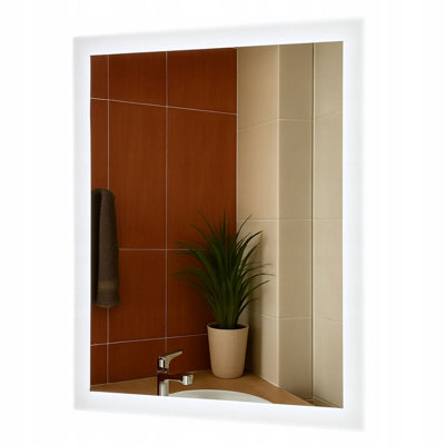  - Taurus Frameless Led Bathroom Mirror 120X90CmBacklit Illuminated