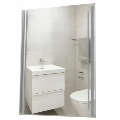  - Leo Frameless Led Bathroom Mirror 50X70CmBacklit Illuminated