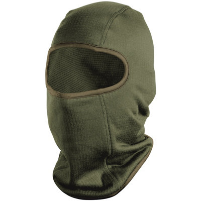HELIKON WARM TACTICAL WINTER COMBAT 1 HOLE BALACLAVA EXTREME COLD WEATHER OLIVE - Image 3