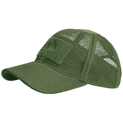 Helikon Tactical Mesh Baseball Cap Breathable Hat Airsoft Shooting Olive Green - Image 3