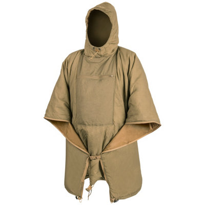 B&Q -  Helikon Swagman Roll Poncho Climashield Apex Coyote - Image 3