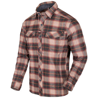 Helikon-Tex Helikon Defender Mk2 Pilgrim Shirt Long Sleeve Rust Plaid Size Xx Large from B&Q