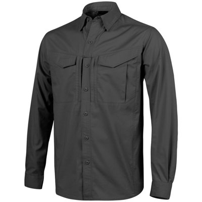 Helikon-Tex Helikon Defender Mk2 Long Sleeve Shirt Black Size Xxx Large from B&Q