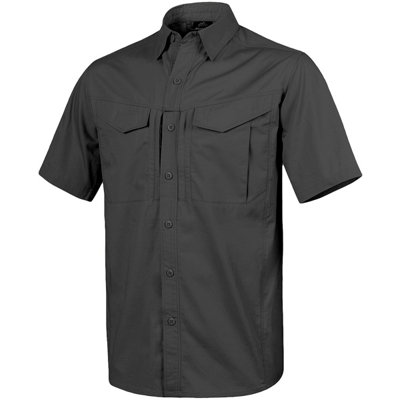 Helikon-Tex Helikon Defender Mk2 Short Sleeve Shirt Black Size Large from B&Q