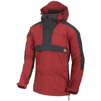Helikon-Tex Helikon Woodsman Anorak Jacket Crimson Sky / Ash Grey Size Medium from B&Q