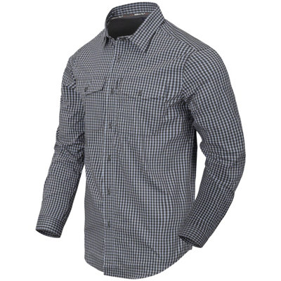 Helikon-Tex Helikon Covert Concealed Carry Shirt Phantom Grey Checkered Size X Small from B&Q