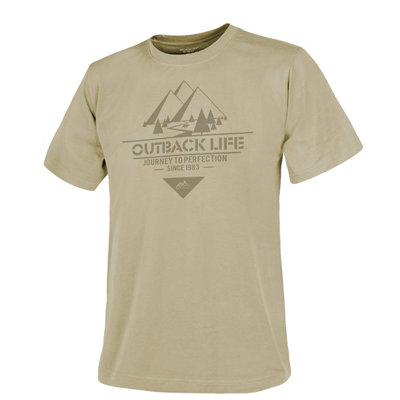 Helikon-Tex Helikon Outback Life T-Shirt Khaki Size Xxx Large from B&Q