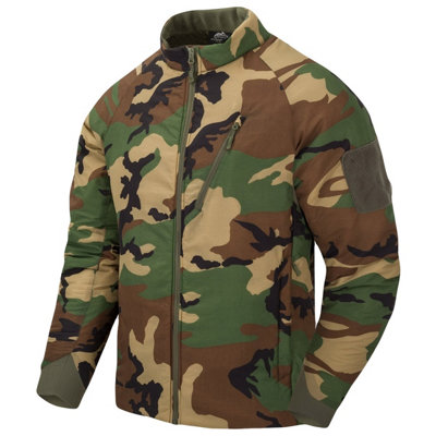 Helikon-Tex Helikon Wolfhound Light Insulated Jacket Us Woodland Size Medium from B&Q