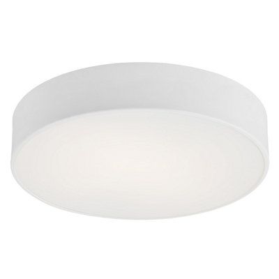 B&Q -  Luminosa Darling 35Cm Flush Ceiling 2 Light White Structure