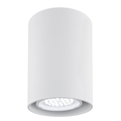B&Q -  Luminosa Tyber2 Surface Mounted Downlight White Structure