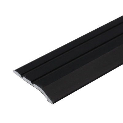 A01 900mm X 30mm 2.3mm Anodised Aluminium Door Threshold Ramp ProfileBlack0.9M from B&Q
