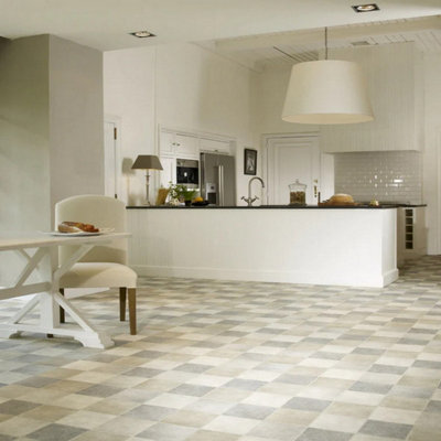 592 Pompei Stone Effect with High Floor Grip Lino Flooring Sheet Vinyl Flooring -1m(3'3") X 2m(6'6")-2m² - 5