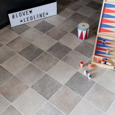 592 Pompei Stone Effect with High Floor Grip Lino Flooring Sheet Vinyl Flooring -1m(3'3") X 2m(6'6")-2m² - 7