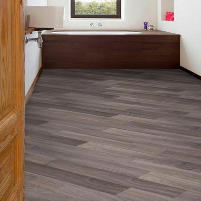 594 Chianti Spey Wood Effect Lino Flooring Sheet Vinyl Flooring -4m(13'1") X 2m(6'6")-8m² - 7