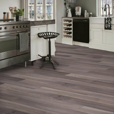 594 Chianti Spey Wood Effect Lino Flooring Sheet Vinyl Flooring -4m(13'1") X 2m(6'6")-8m² - 8