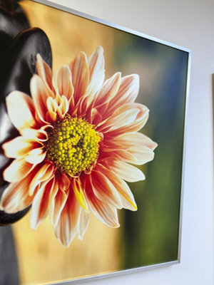 595x595 Flower Picture Infrared Heating Panel 360W - Electric Wall Panel  Heater | DIY at Bu0026Q