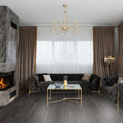 598 Chianti Wood Effect with High Floor Grip Lino Flooring Sheet Vinyl Flooring -3m(9'9") X 3m(9'9")-9m²