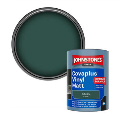 Johnstone's Trade Covaplus Vinyl Matt Walls & Ceilings Emulsion Paint Alabandite (Ppg13-30) 1L from B&Q
