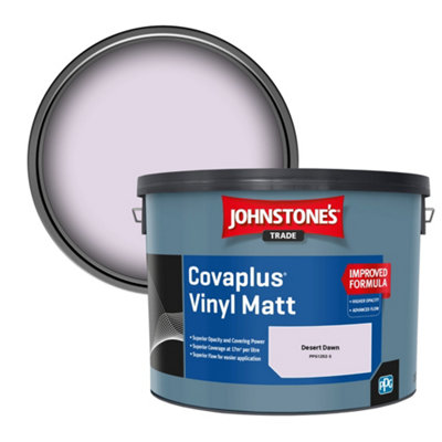 B&Q -  Covaplus Vinyl Matt Walls & Ceilings Emulsion Paint Desert Dawn (Ppg1252-3) 10L