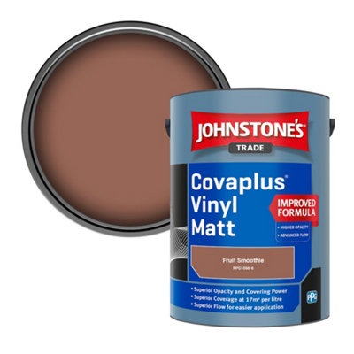 Johnstone's Trade Covaplus Vinyl Matt Walls & Ceilings Emulsion Paint Fruit Smoothie (Ppg1066-6) 5L from B&Q