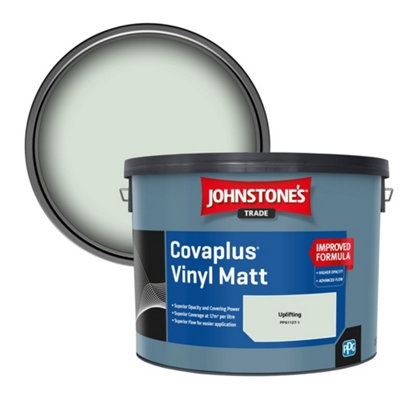 Johnstone's Trade Covaplus Vinyl Matt Walls & Ceilings Emulsion Paint Uplifting (Ppg1127-1) 10L from B&Q