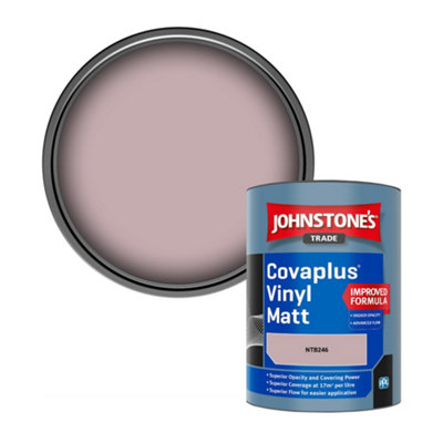 Johnstone's Trade Covaplus Vinyl Matt Walls & Ceilings Emulsion Paint (Ntb246) 1L from B&Q