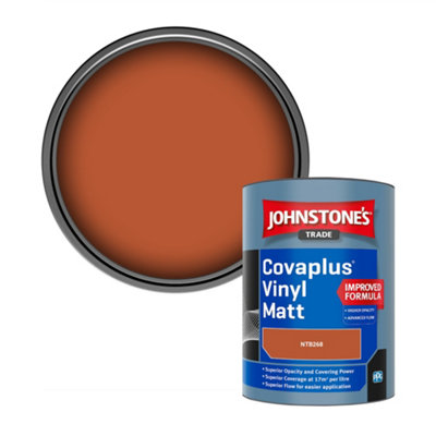 Johnstone's Trade Covaplus Vinyl Matt Walls & Ceilings Emulsion Paint (Ntb268) 1L from B&Q
