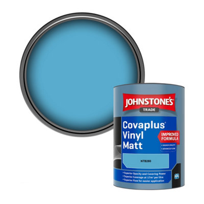 Johnstone's Trade Covaplus Vinyl Matt Walls & Ceilings Emulsion Paint (Ntb280) 1L from B&Q