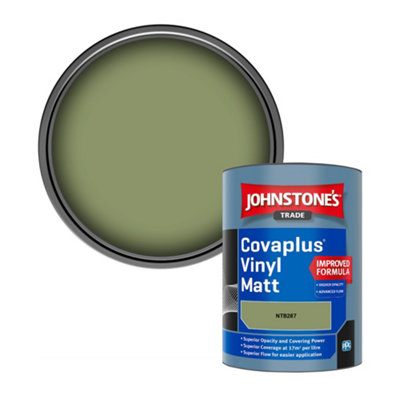 Johnstone's Trade Covaplus Vinyl Matt Walls & Ceilings Emulsion Paint (Ntb287) 1L