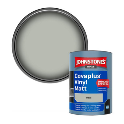 Johnstone's Trade Covaplus Vinyl Matt Walls & Ceilings Emulsion Paint (Ntb88) 1L from B&Q