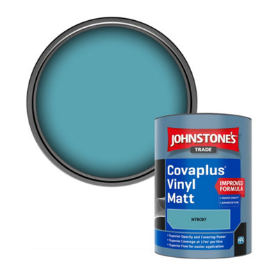 Johnstone's Trade Covaplus Vinyl Matt Walls & Ceilings Emulsion Paint (Ntbcb7) 1L from B&Q