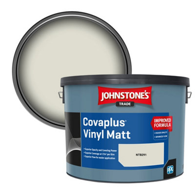 Johnstone's Trade Covaplus Vinyl Matt Walls & Ceilings Emulsion Paint (Ntb291) 10L from B&Q