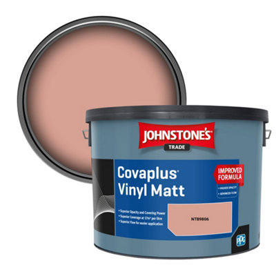 Johnstone's Trade Covaplus Vinyl Matt Walls & Ceilings Emulsion Paint (Ntb9806) 10L from B&Q